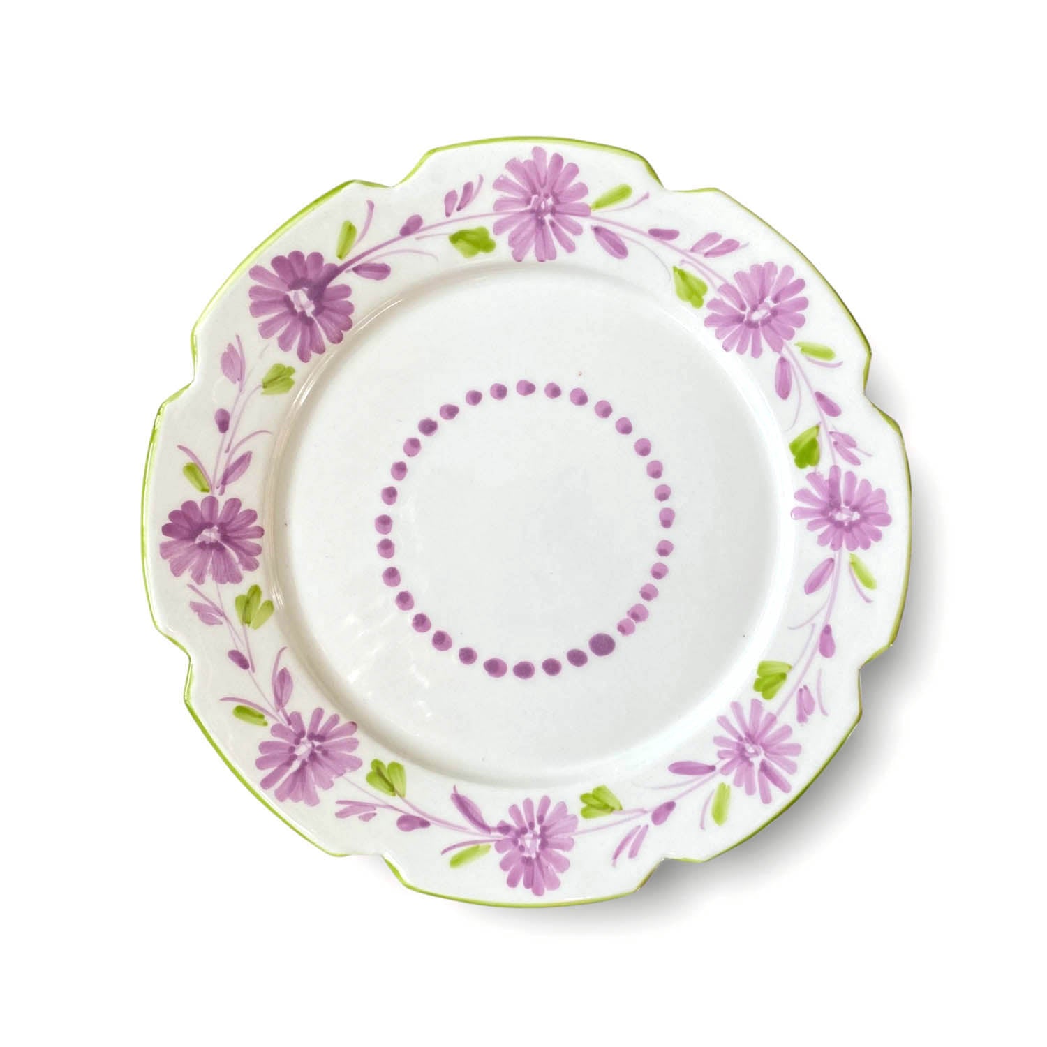 Janine Starter Plate - Lilac & Pistachio