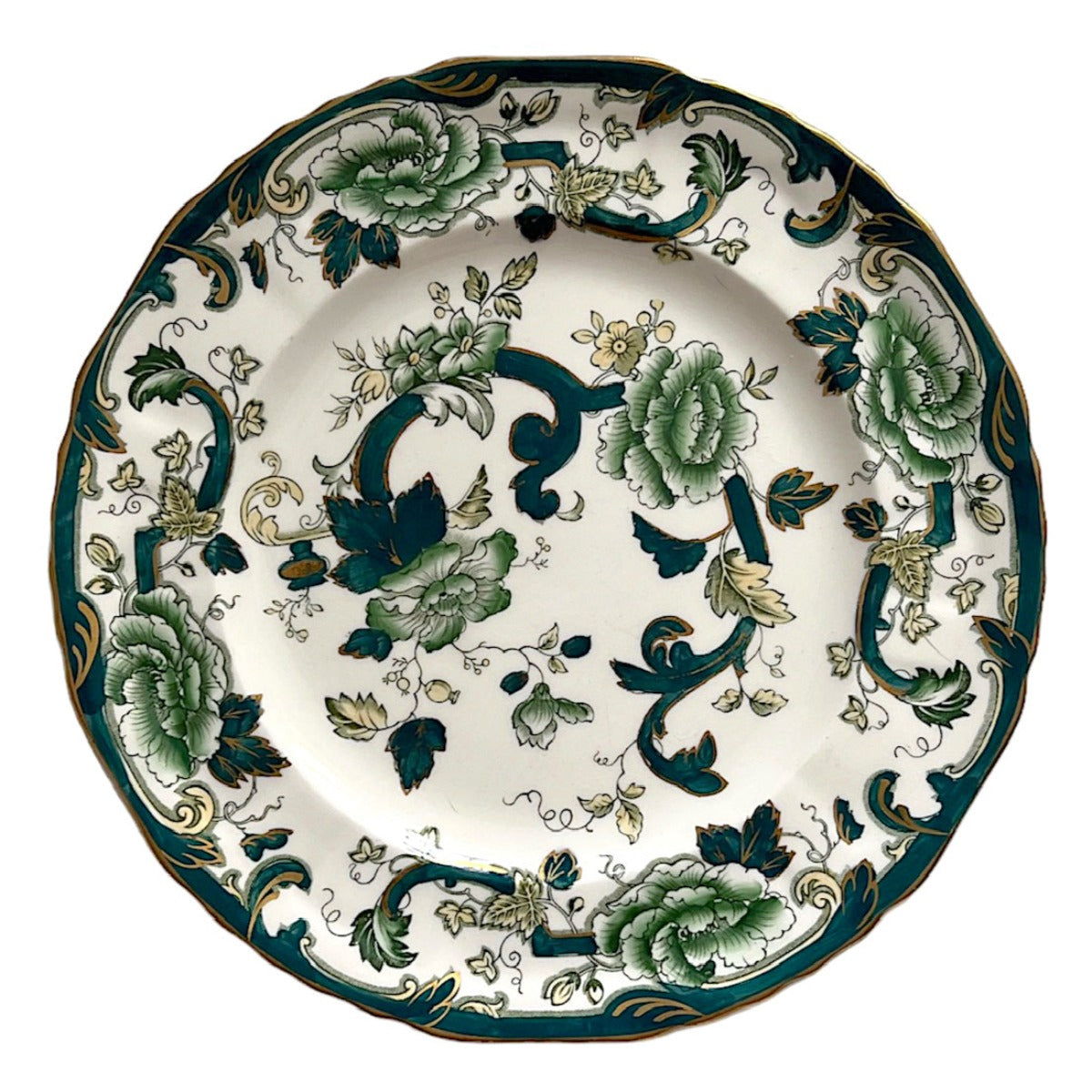 Assiette plate Chartreuse Ironstone de Mason's