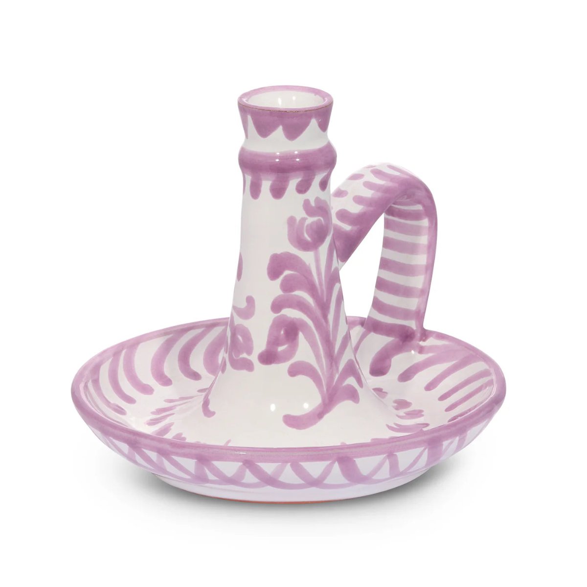 Lilac Ember Candlestick Holder