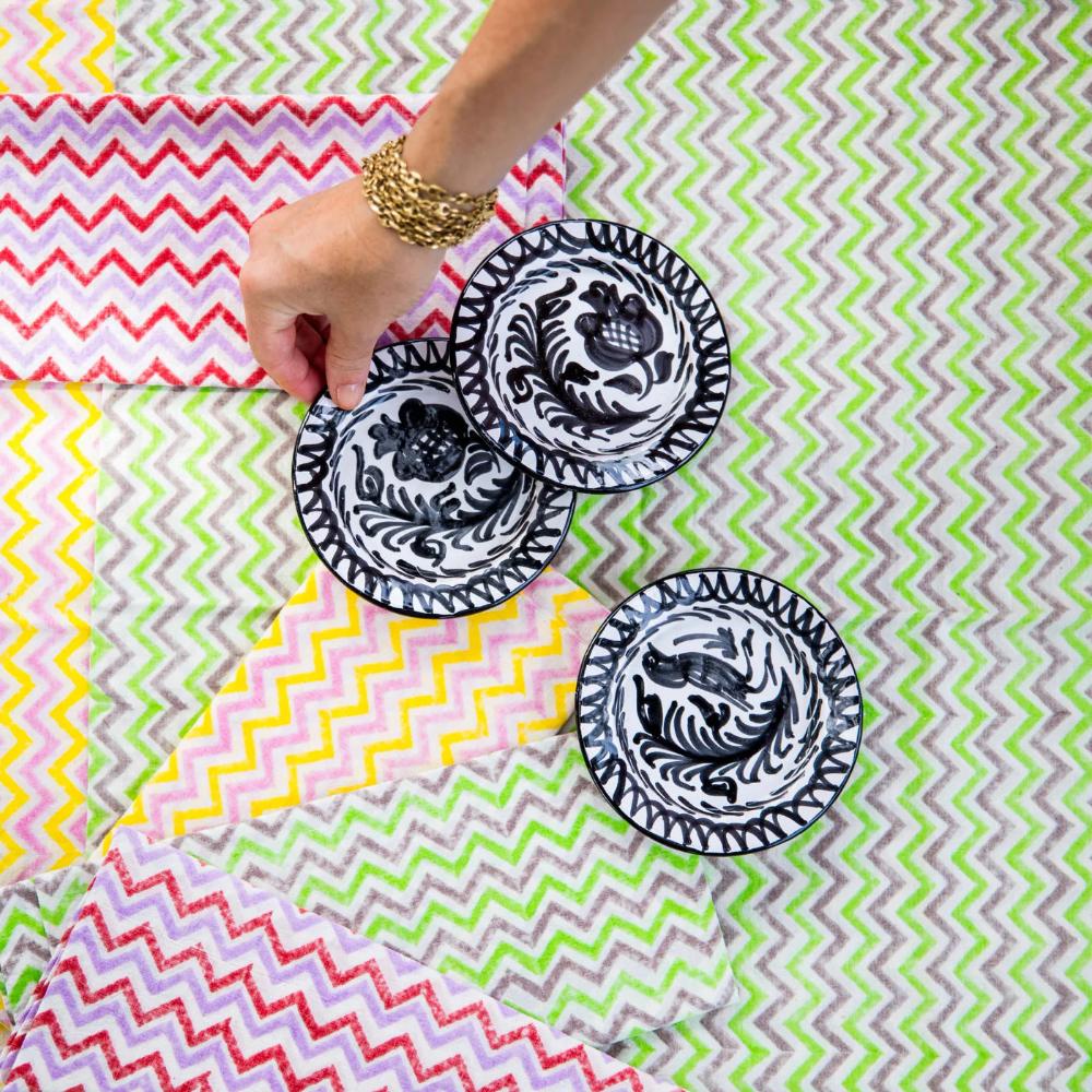 Onyx Motif Mini Plate (Set of 2)