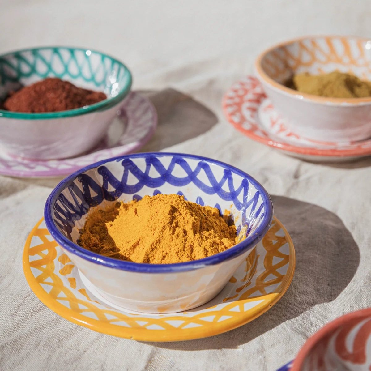 Aurum Flame Mini Plate (Set of 2)