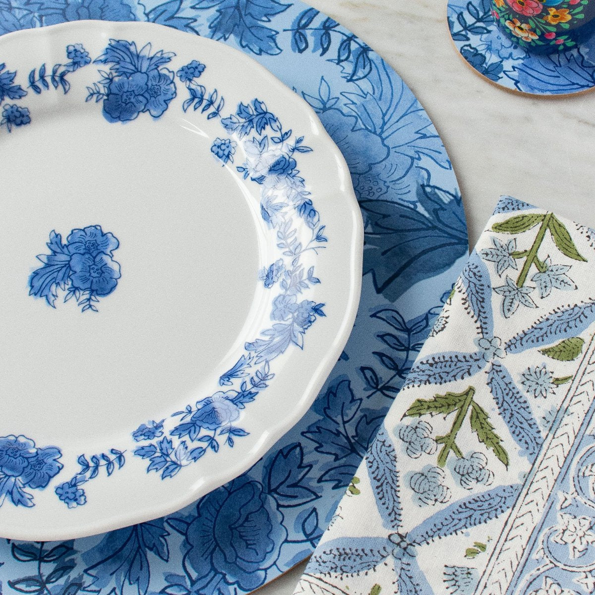 Sussex Dinner Plate - Blue