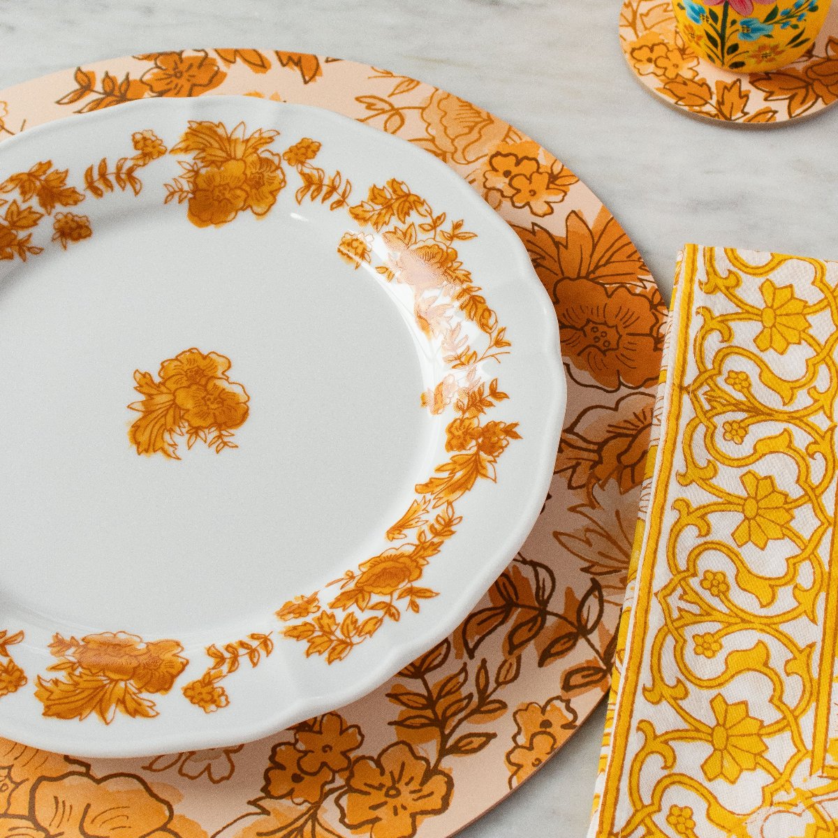 Somerset Dinner Plate - Golden Yellow
