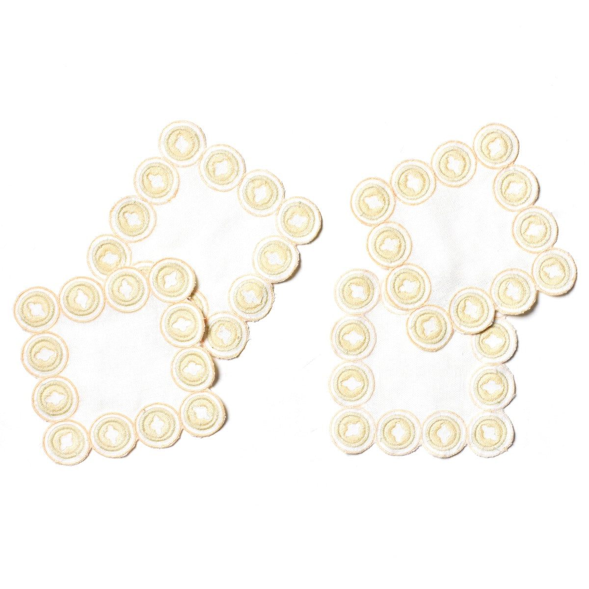 Garniture Arabesque Nude Dessous de verre (lot de 4)