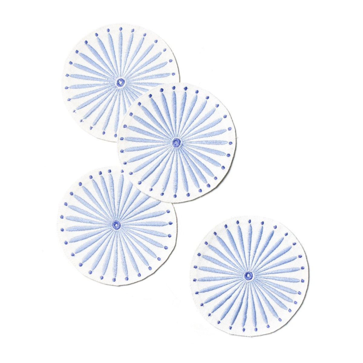 Carrousel bleu Dessous de verre (lot de 4)