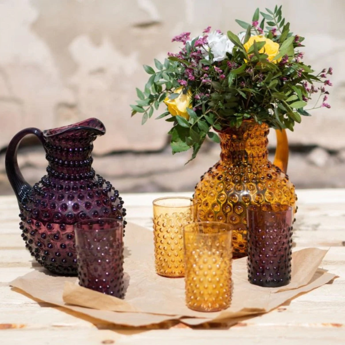 Pichet Clous - Améthyste Violette