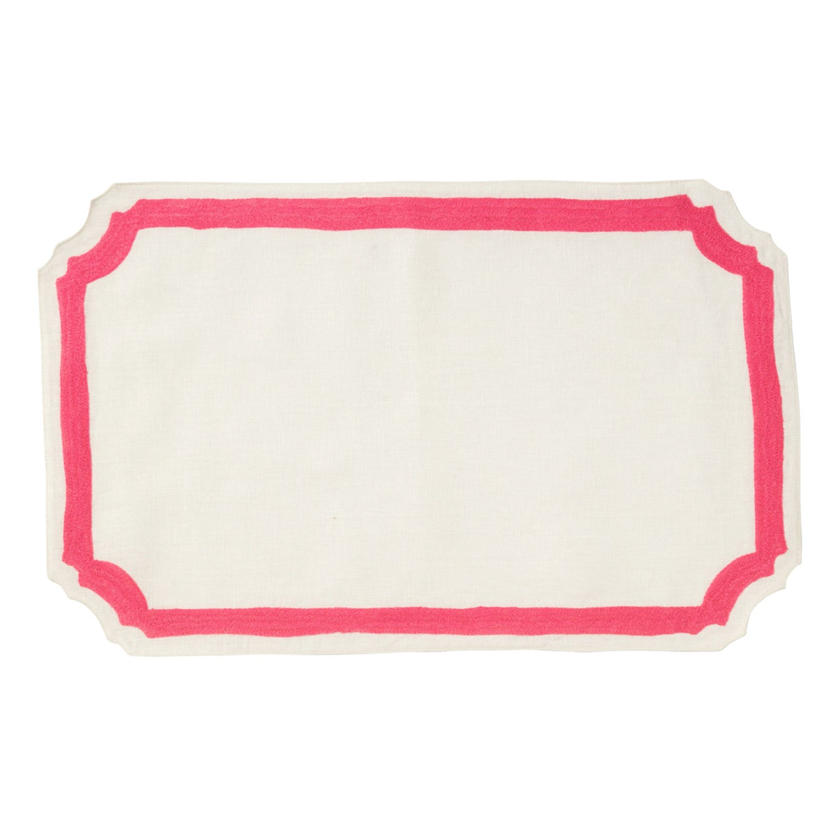 Majorque Placemat - Fuchsia