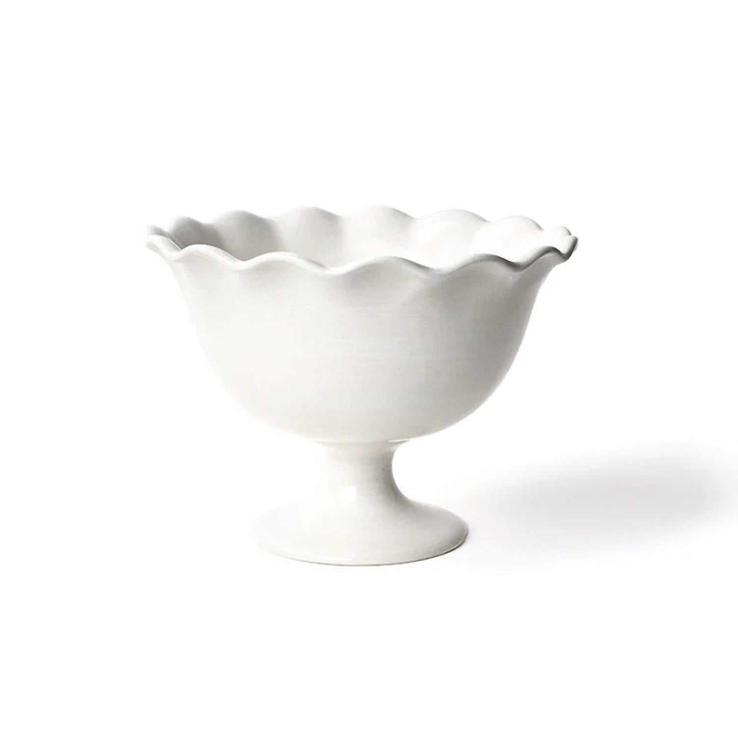 Victorian Ruffle 9" Footed Bowl