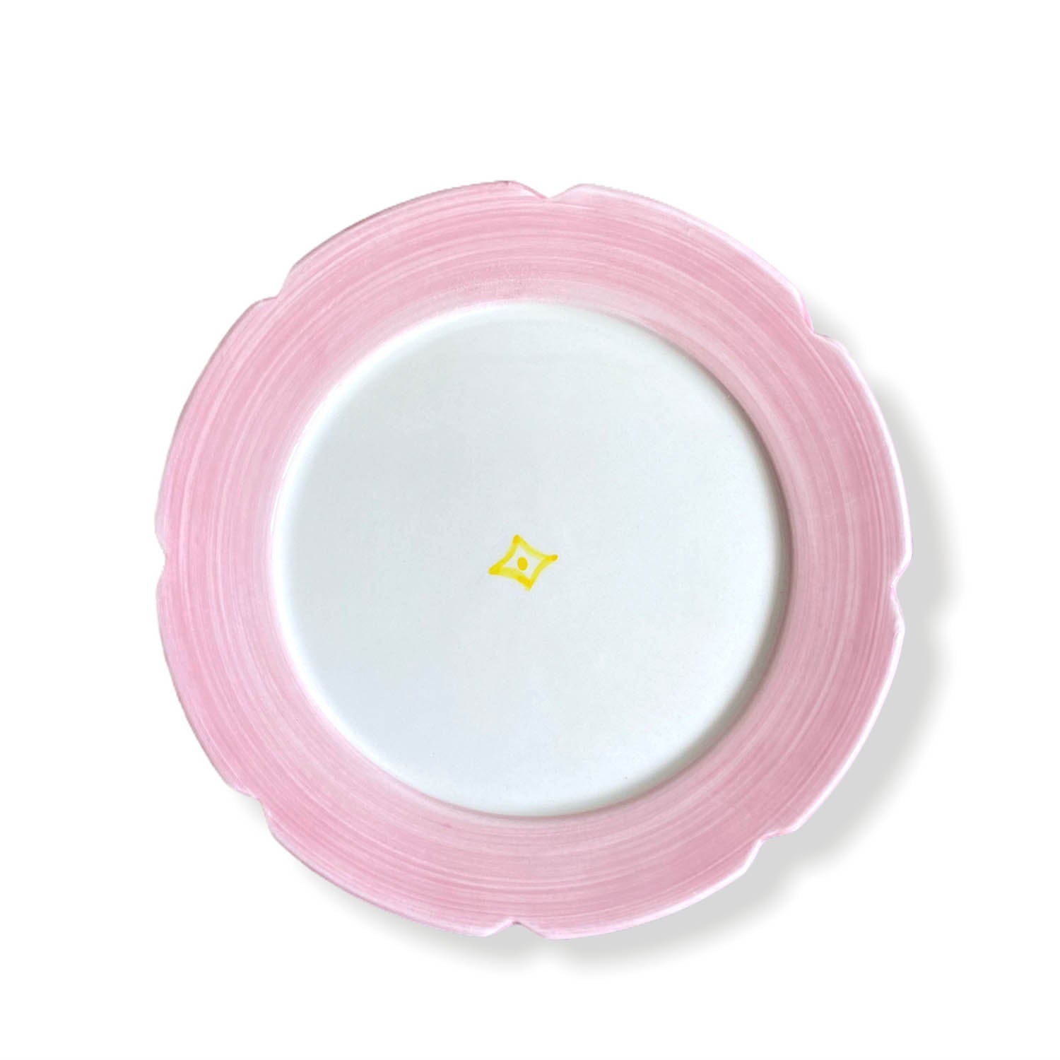 Marguerite Starter Plate - Pink & Yellow