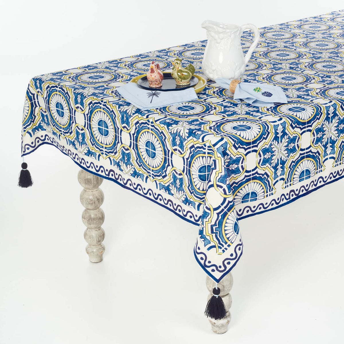 Nappe Mosaïque Bleue