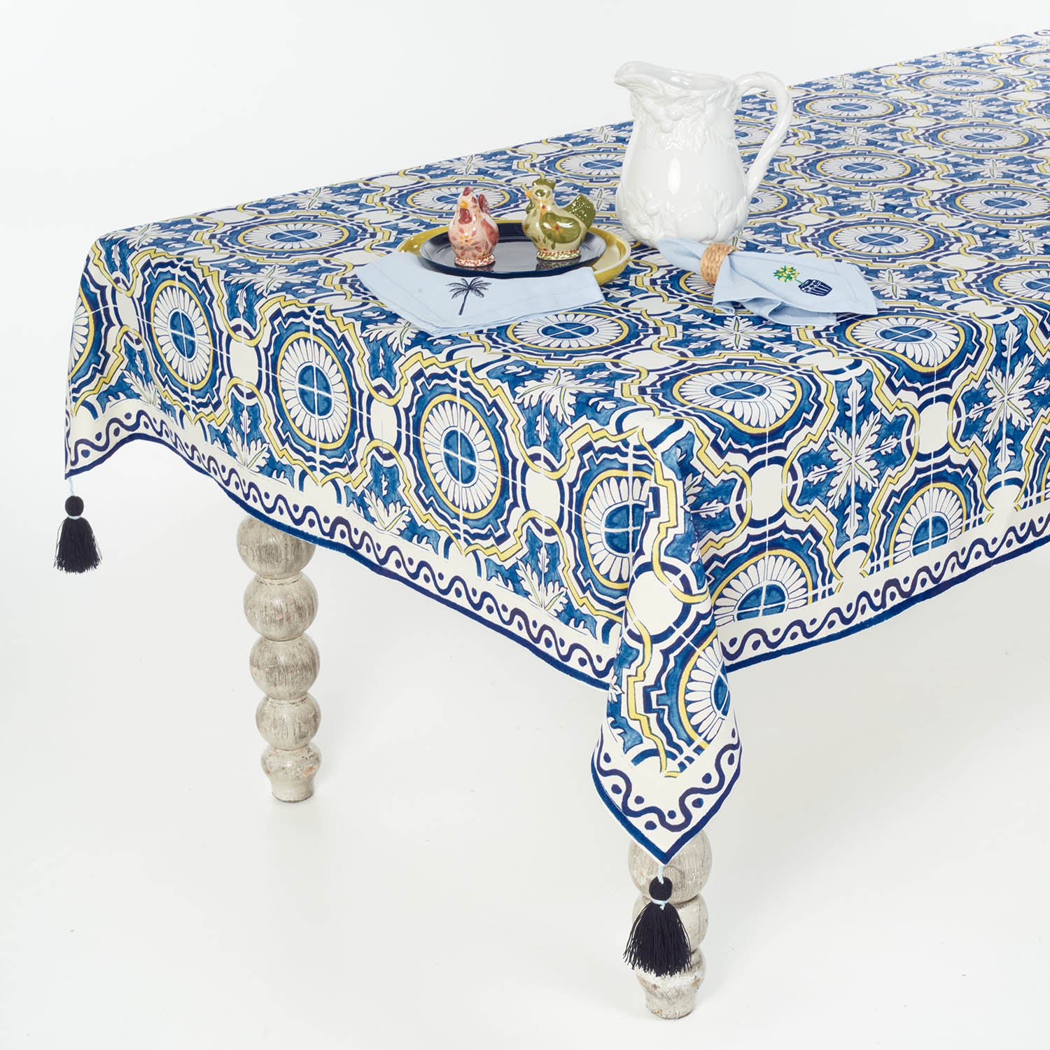 Nappe Mosaïque Bleue