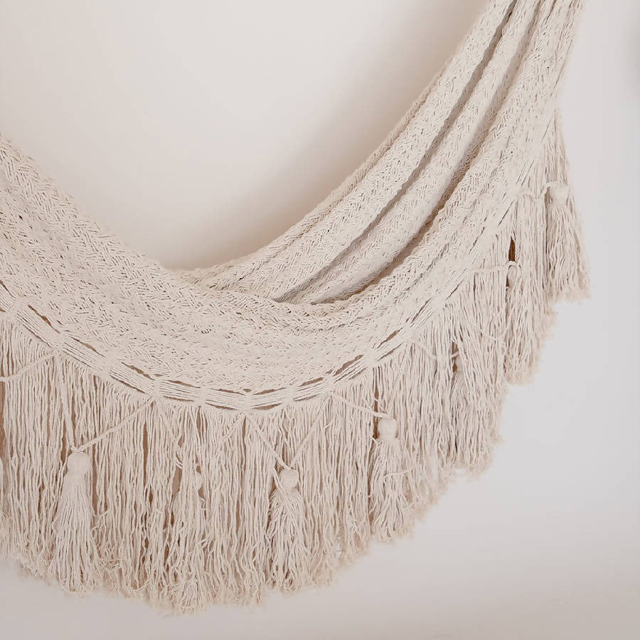 Hamac à franges et pampilles