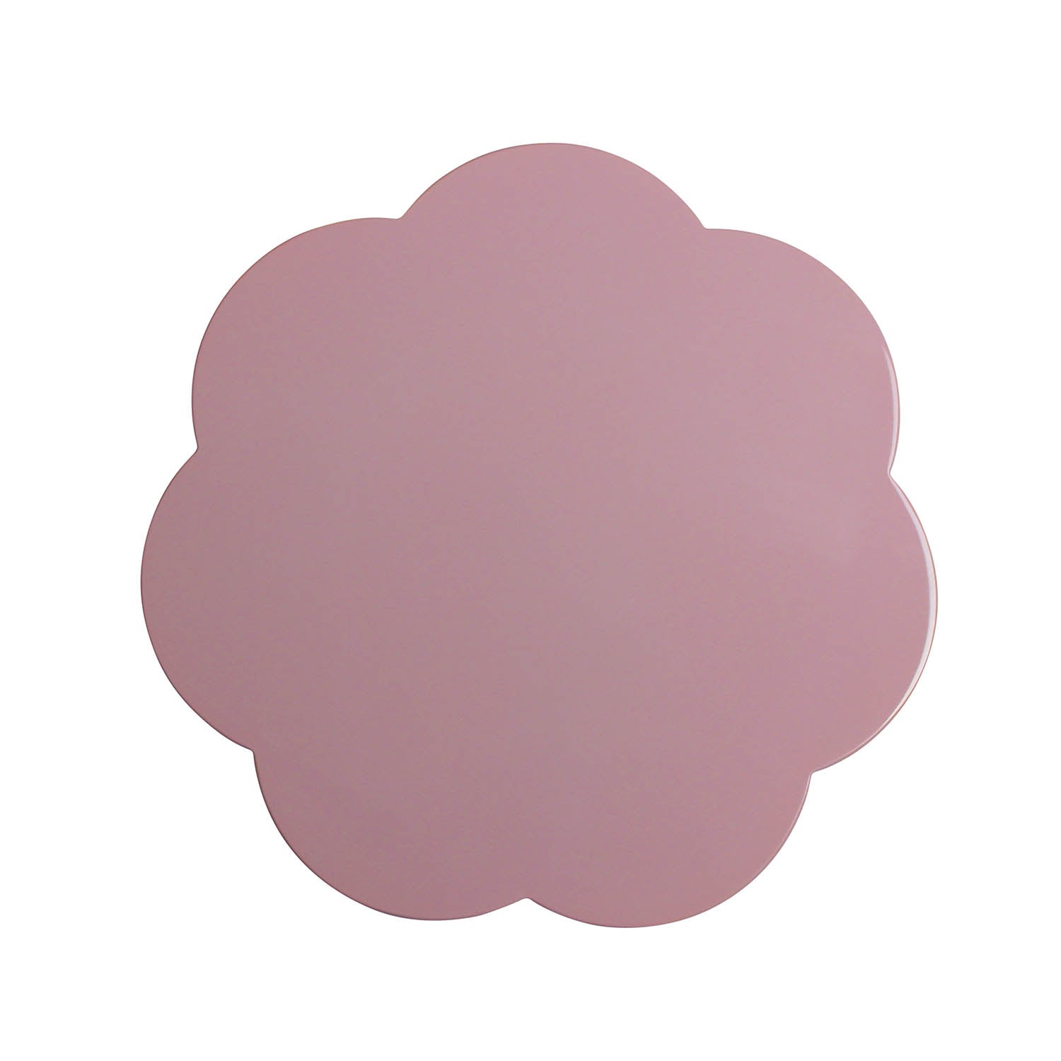 Lacquered Scalloped Placemats - Pink (Set of 4)