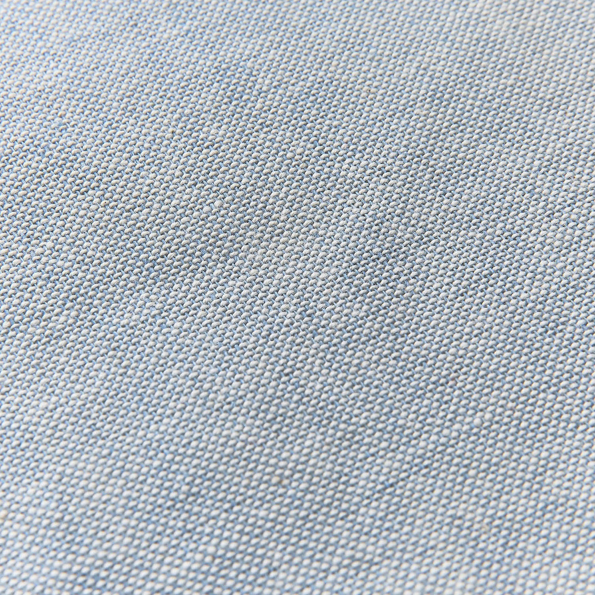 Napperons festonnés en lin - Bleu (Ensemble de 6)