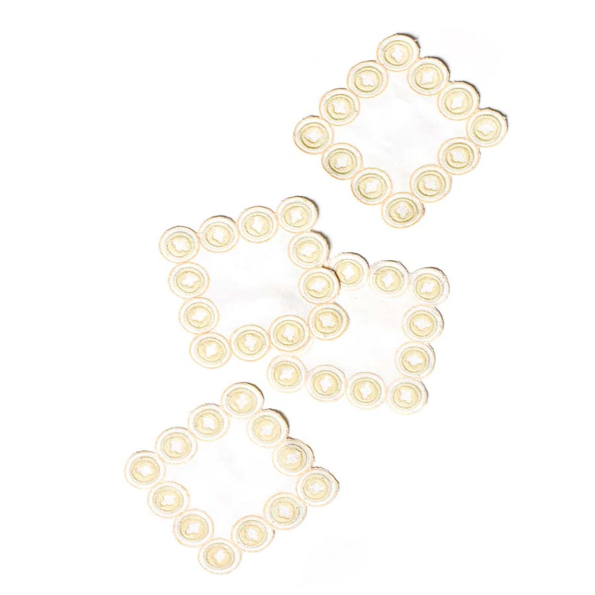 Garniture Arabesque Nude Dessous de verre (lot de 4)