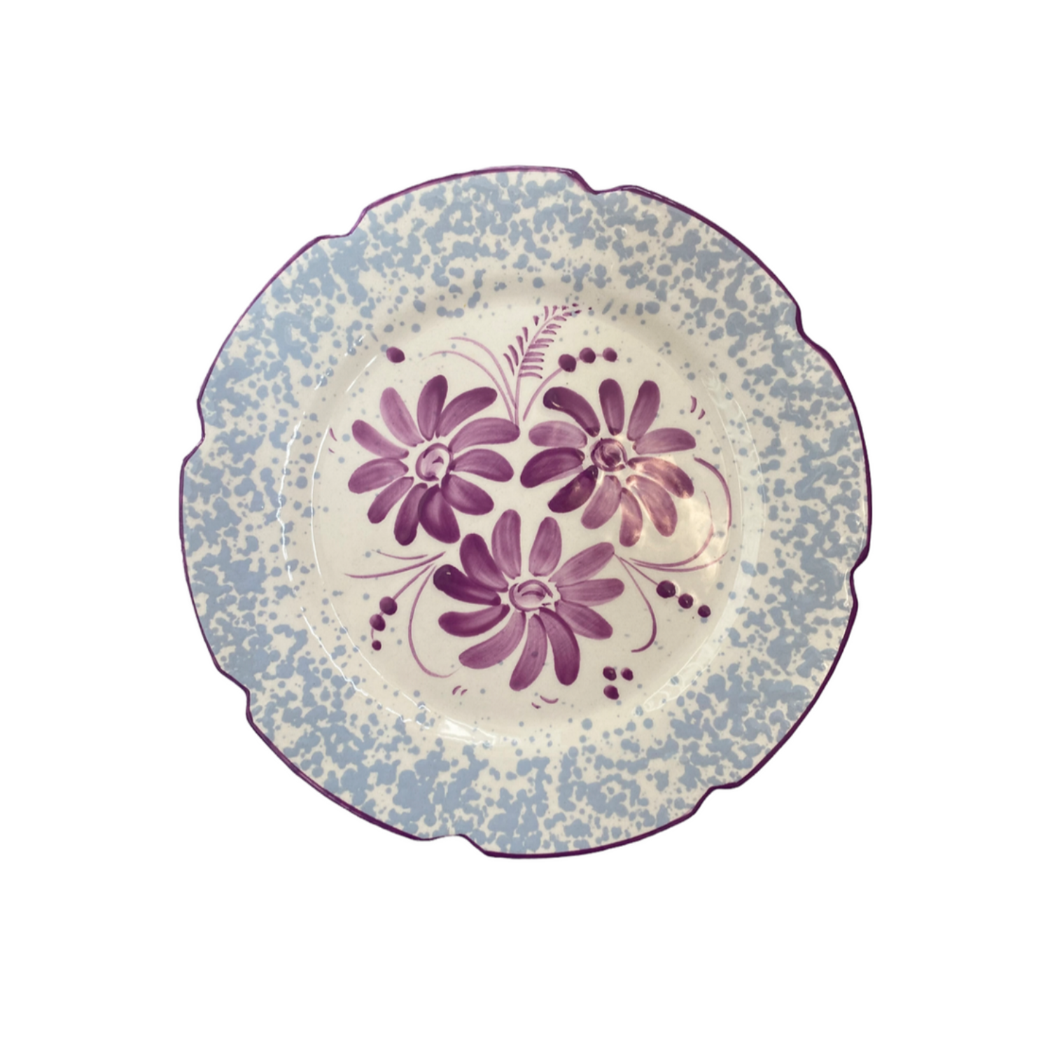 Léonie Starter Plate - Violet & Lilac