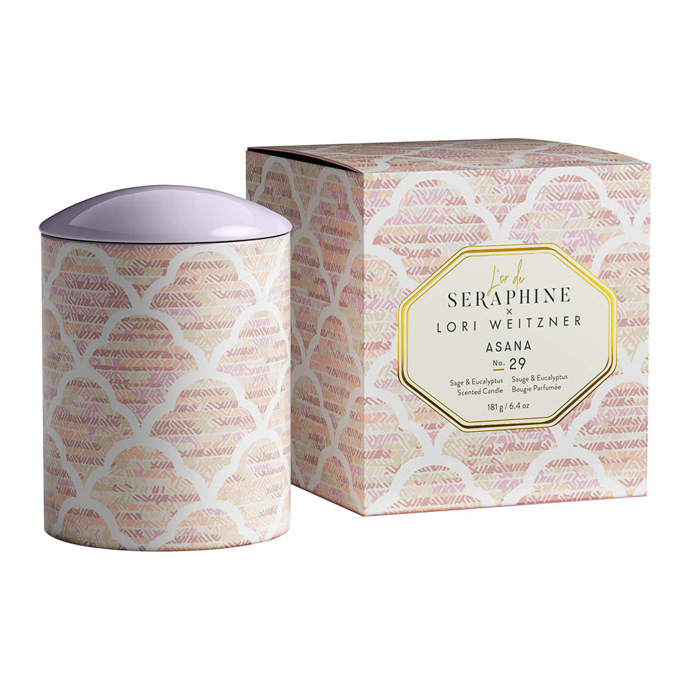 Asana Candle - LIMITED EDITION The Lori Weitzner Collection