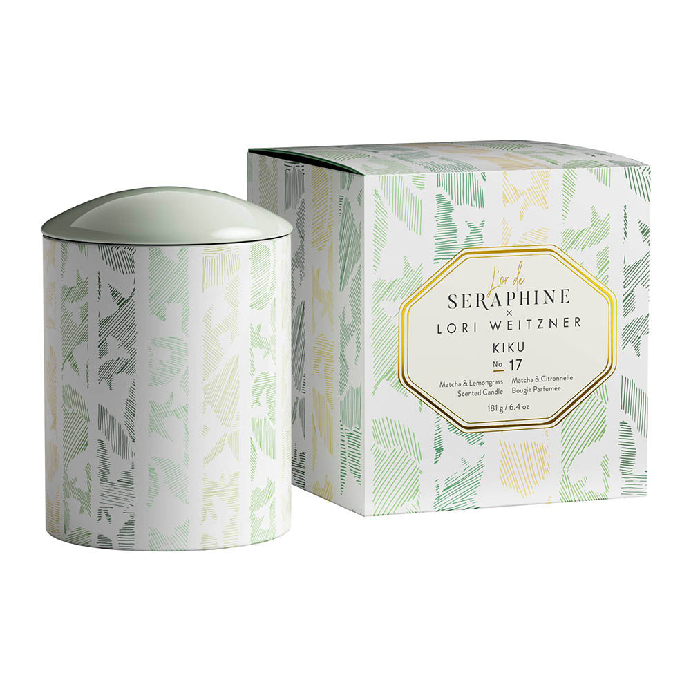 Kiku Candle - LIMITED EDITION The Lori Weitzner Collection