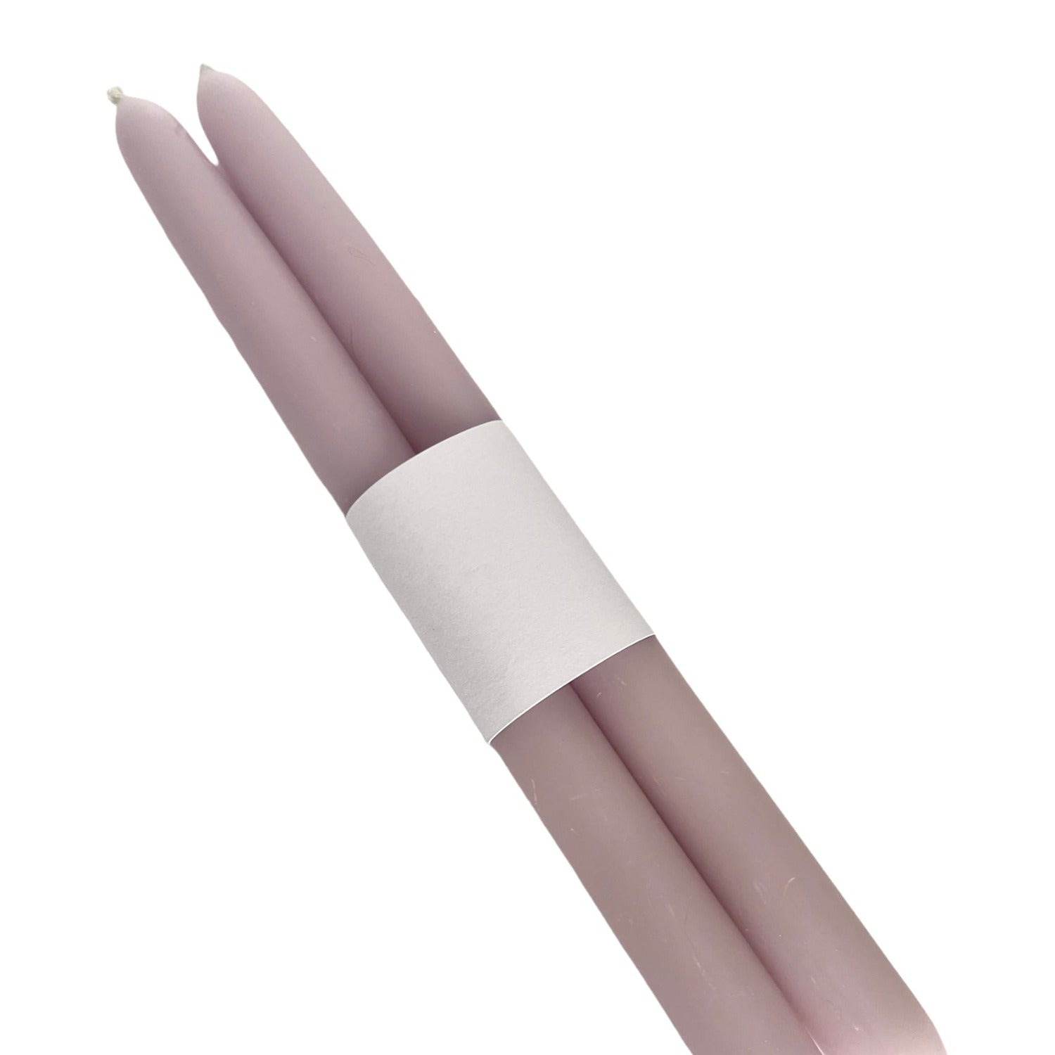 Dipped Beeswax Taper Candle - Pale Pink (Set of 2)