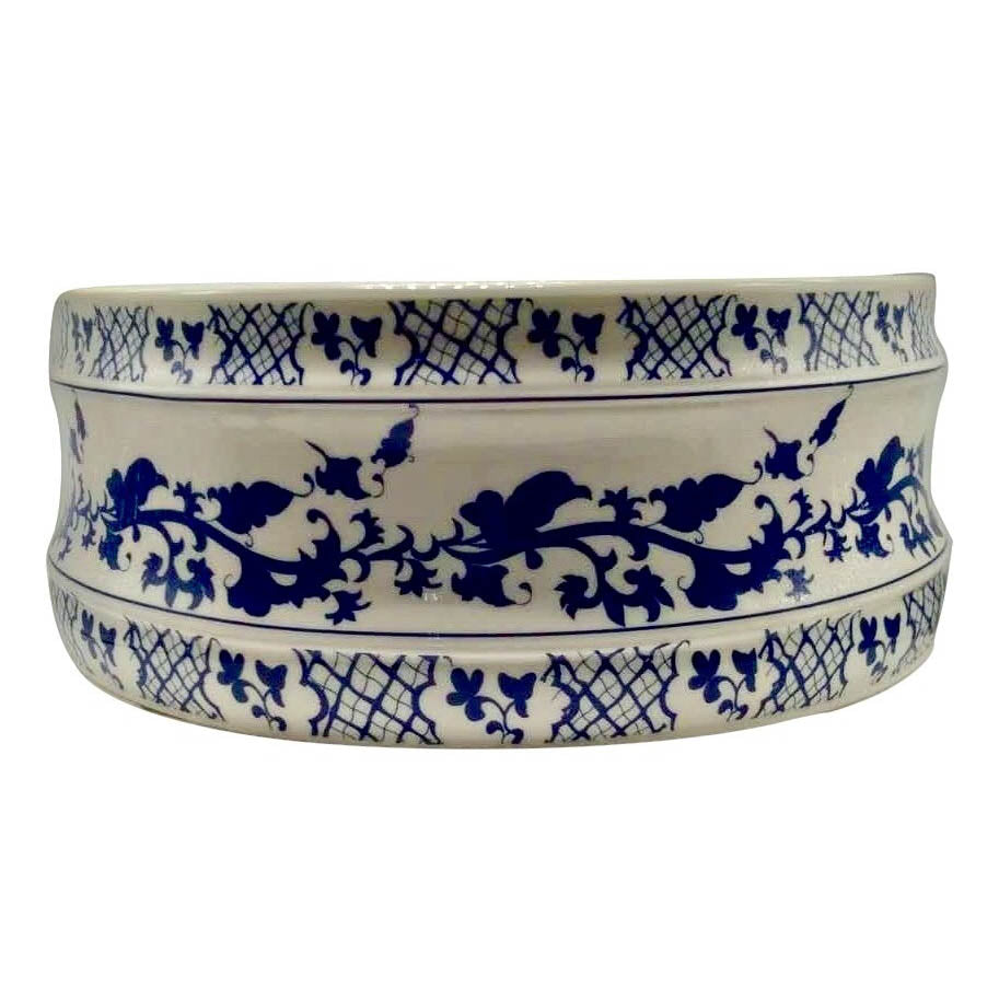 Porcelain Pagoda Pet Bowl - Extra Large