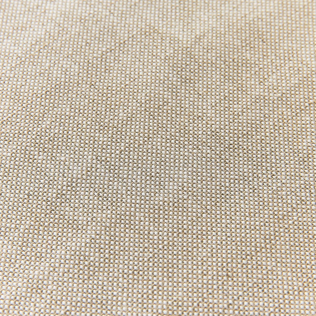 Napperons festonnés en lin - Tan (Ensemble de 6)