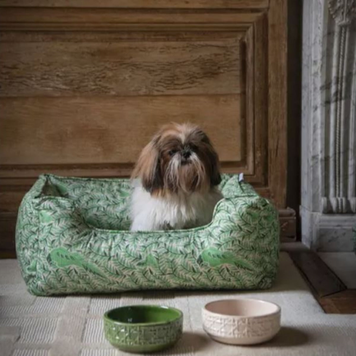 Casa Lopez Urgo Dog Bed - Green