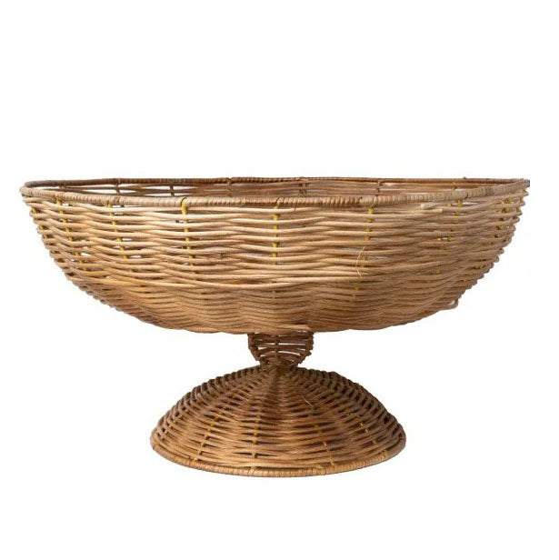 Wicker Centerpiece Bowl
